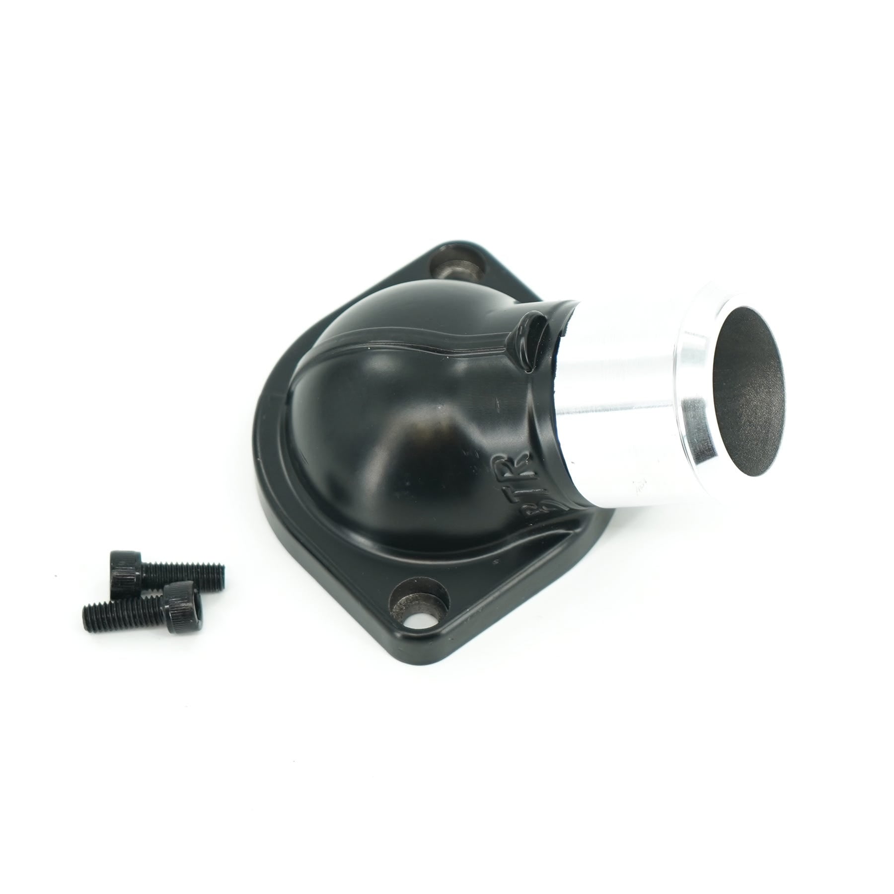 BTR THERMOSTAT HOUSING W/BOLTS - BLACK - ACD-323B