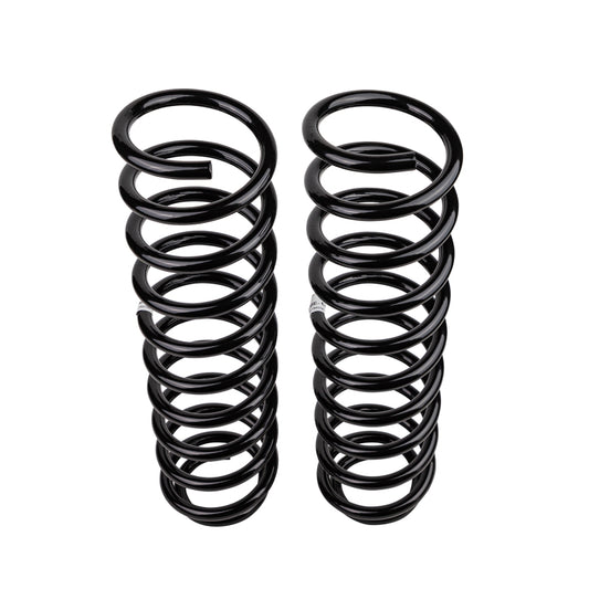 Old Man Emu front coilover coil spring for Jeep JK 4-door, heavy-duty suspension component with coil spring design.
