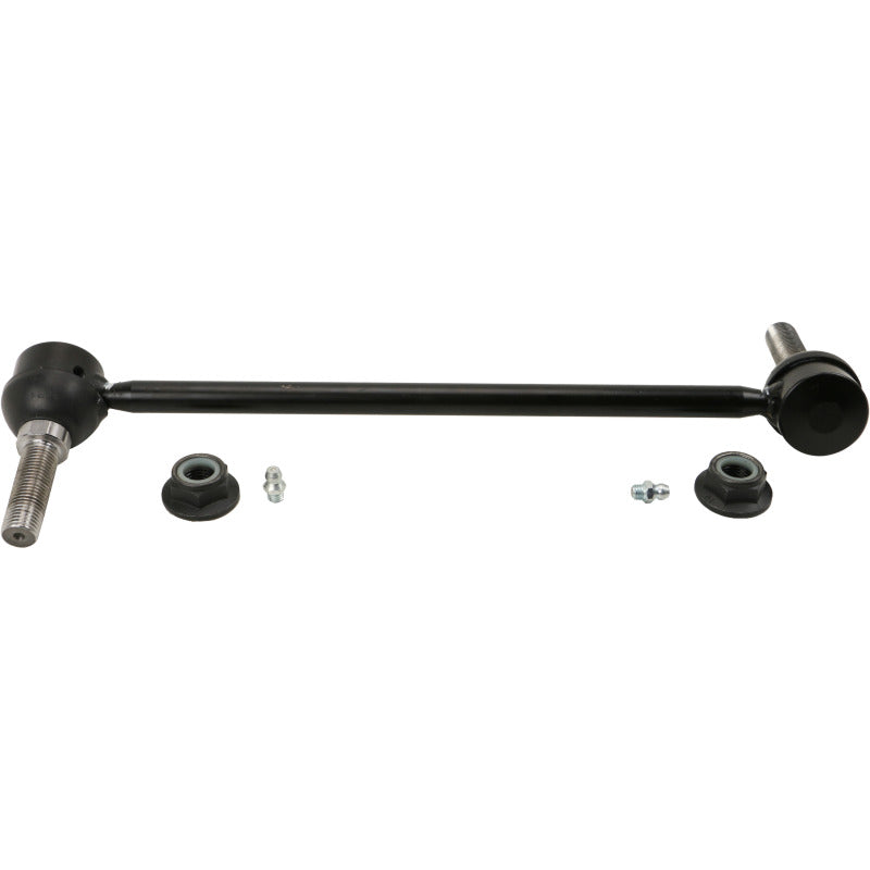 Moog Ford Police Interceptor Sedan front right sway bar endlink, stabilizer bar link kit for 2013-2019 model.