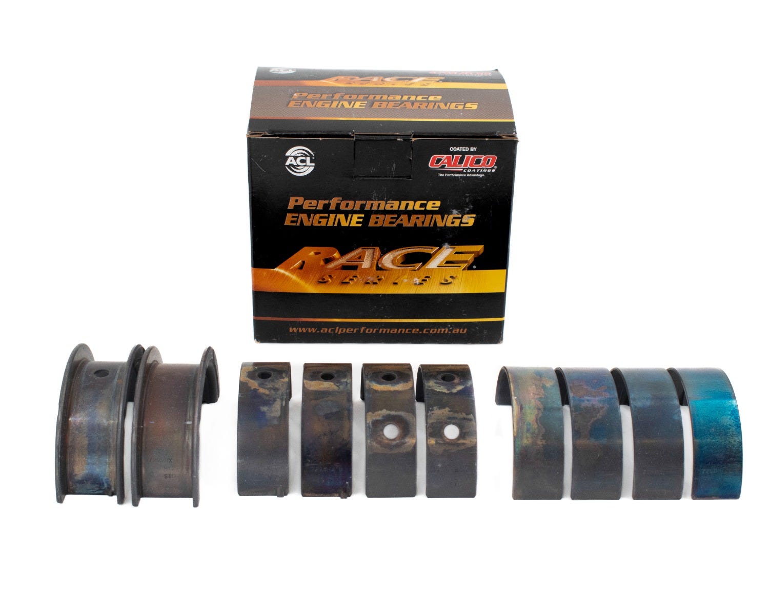 ACL COATED LS MAIN BEARING SET - .001 EXTRA CLEARANCE - 5M7298HXC-STD