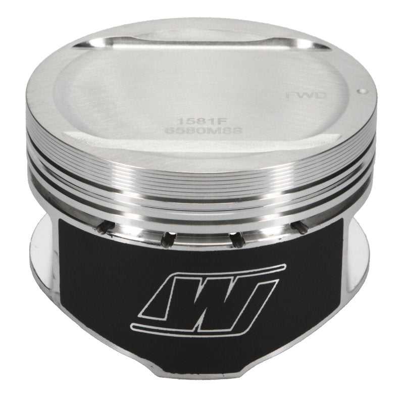 Wiseco forged Chry Neon turbo piston set with 8.8:1 compression ratio, 1.236 inch diameter, 88mm, for 4-cylinder engines.