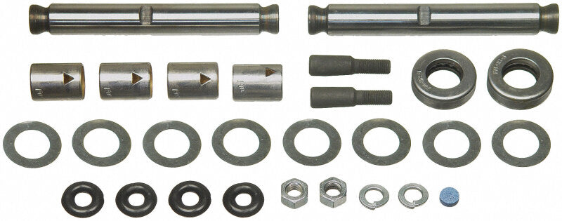 Moog Ford P-100 King Pin Bushing Kit for 1965-1967 Ford P-100 truck, includes bushings and hardware for steering repair.