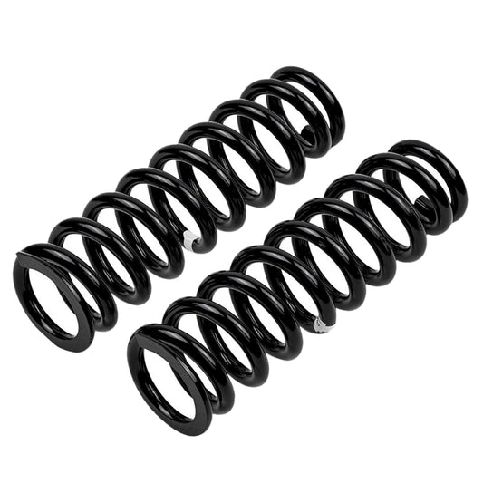 Front coilover spring for Toyota Prado from 2003 by Old Man Emu, designed for improved suspension and off-road performance.