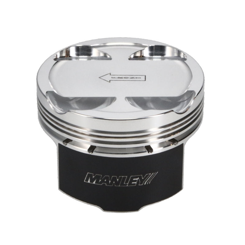 Manley Performance forged piston set for Toyota Supra 2JZGTE, 86mm bore, 9:1 dish, includes piston rings, for 6-cylinder engine