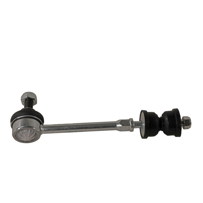 Moog rear sway bar endlink for 2011-2018 Volvo S60 T5 T6, showing the metal link with rubber bushings.