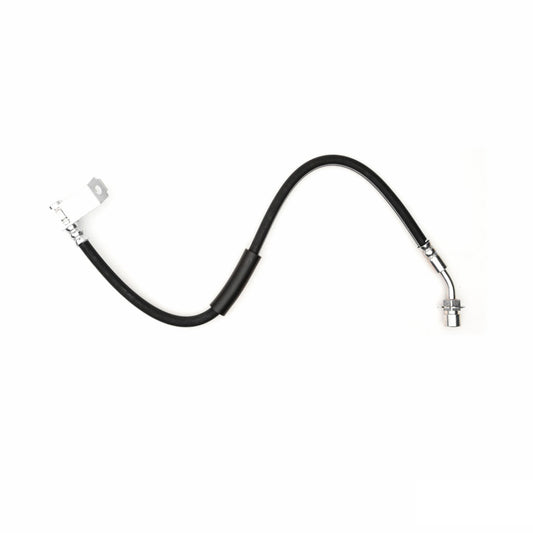 Dodge Durango rear brake hose from DFC brake line kit, showing the flexible metal brake line with fittings.