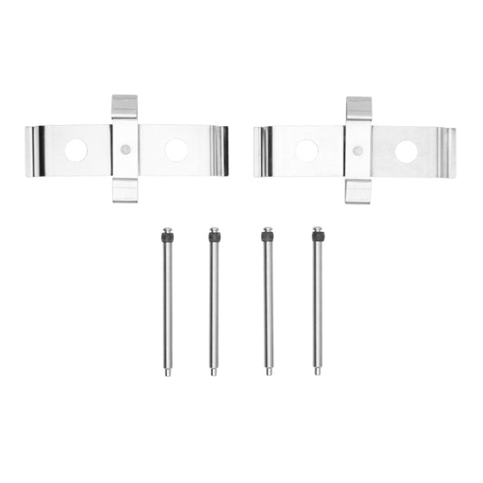 DFC brake hardware kit for Buick Regal 04-21 front premium replacement hardware with metal clips and springs.