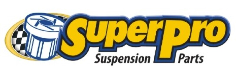 SuperPro coil spring lower bushing kit for Jeep Wrangler JL and Gladiator JT, with black bushings and metal components.