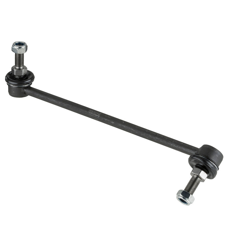 Moog Nissan Murano 2003-2007 front right sway bar link kit, showing the sway bar endlink with bushings and metal components.