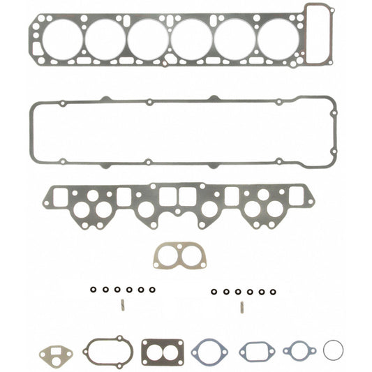 Fel-Pro HS 21157 PT PermaTorque engine cylinder head gasket set showing multiple gaskets and sealing components.