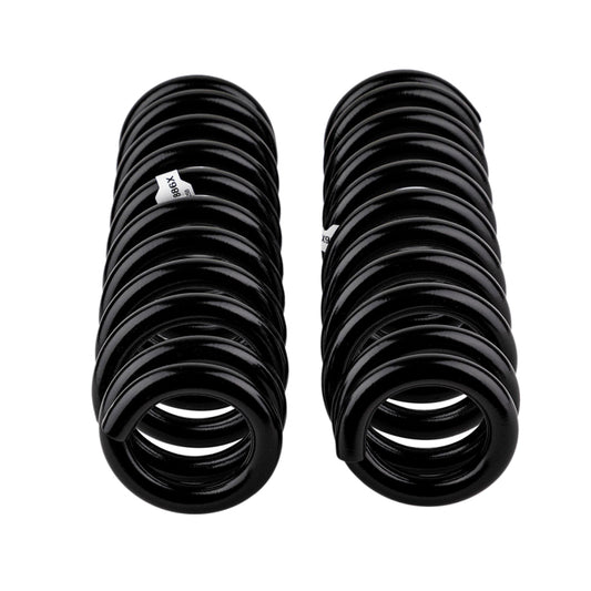 Old Man Emu ARB/OEM coilover front coil spring for Tacoma 2006 off-road vehicle, showcasing the heavy-duty suspension component.