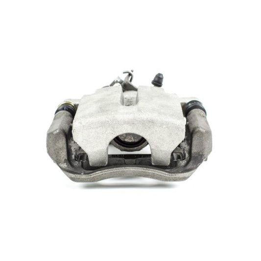 PowerStop rear left OE brake caliper with bracket for 2004-2005 Pontiac Grand Prix, automotive part in black with mounting hardware