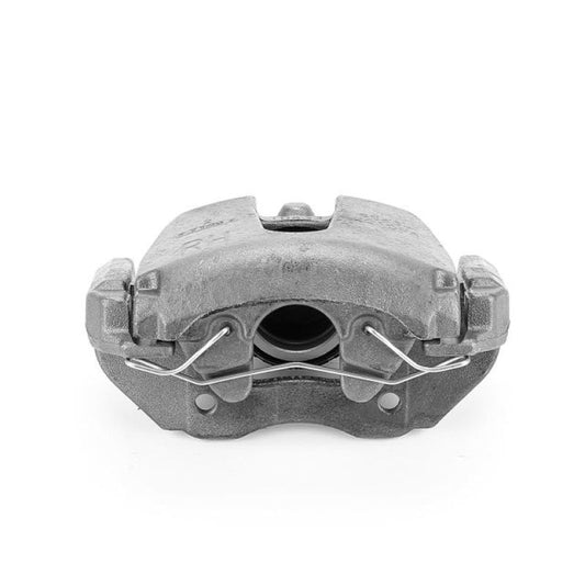 PowerStop front left OE brake caliper with bracket for 2005-2007 Ford Focus, showing the caliper assembly and mounting bracket.