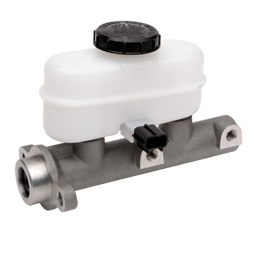 DFC Ford Mustang brake master cylinder for 1999-2004 models, showing the metal cylinder with attached brake lines.
