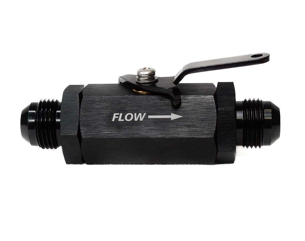 BTR SHUTOFF VALVE - 10AN - BLACK - AN-SOV-010