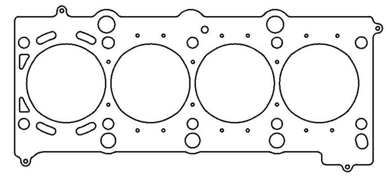 Cometic BMW 318/Z3 89-98 MLS head gasket with 86mm bore, .045 inch thickness for M42/M44 engines, showing gasket details.