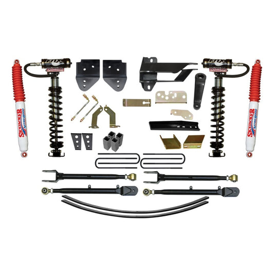 Skyjacker 8.5-inch coilover kit for 2017 Ford F250-350 4WD trucks, showing the coilover suspension components.