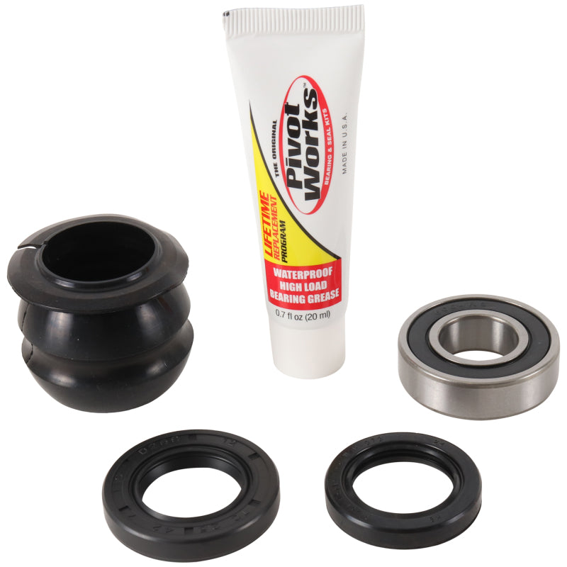 Pivot Works steering stem bearing kit for Honda TRX300 Fourtrax, includes durable bearings for steering system replacement.