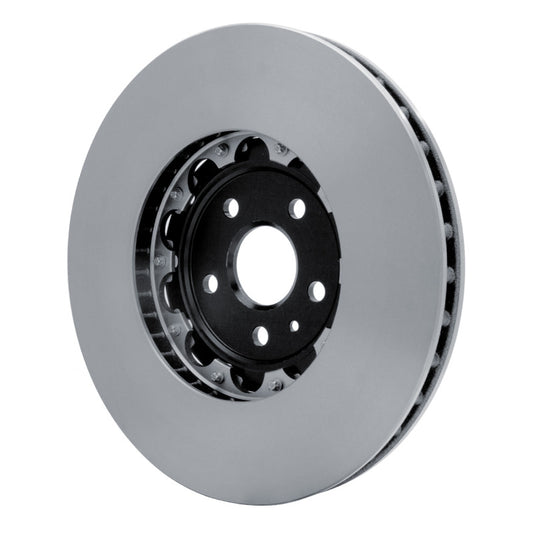 DFC 16-24 Cadillac CTS front brake rotor with high-carbon alloy and Geomet coating, OE cryo-treated for durability.