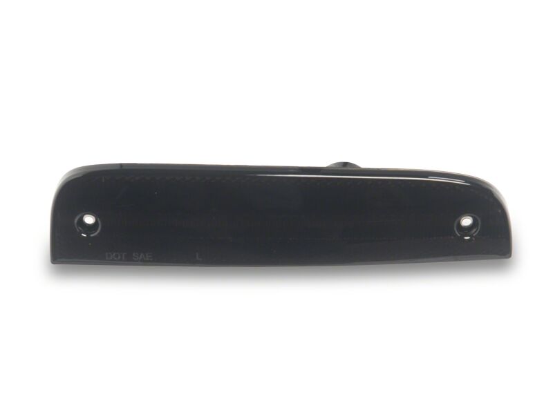 Raxiom smoked lens LED side marker lights for 97-01 Jeep Cherokee XJ, featuring white LED illumination and sleek design.