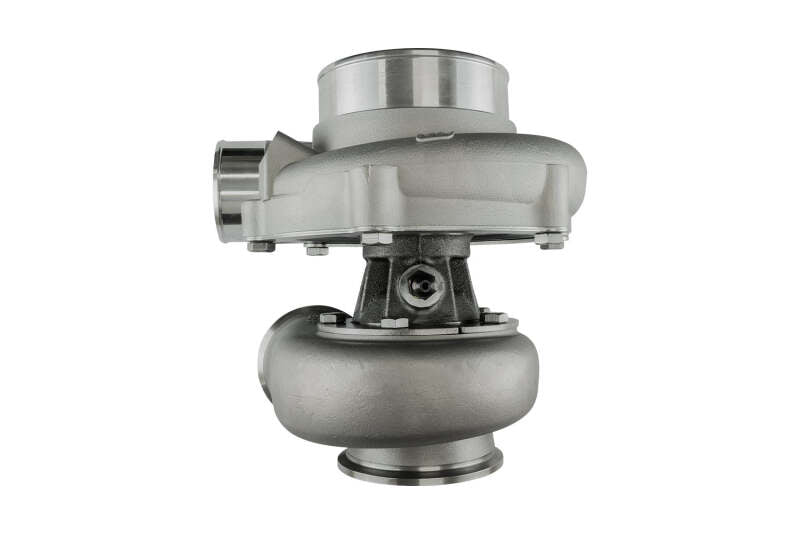 Turbosmart TS-1 6466 V-Band turbocharger with 1.07AR, externally wastegated, reversed rotation, showing the turbo unit and V-band flange