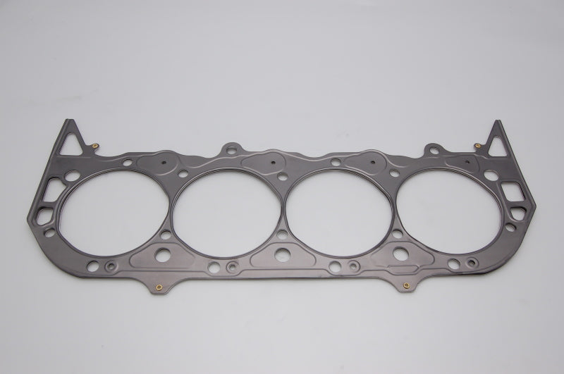 Cometic BB 4.630-inch bore MLS-5 head gasket for Chevy 396/402/427/454 engines, featuring multi-layer steel construction.
