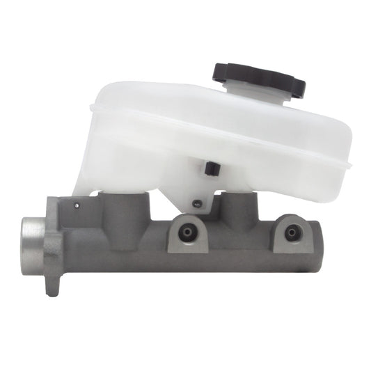 DFC Cadillac CTS brake master cylinder for 2003-2004 models, shown in the image with metal and rubber components.