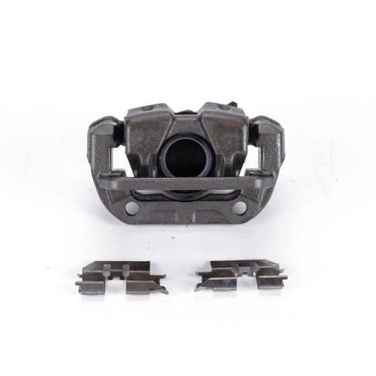 PowerStop rear right OE brake caliper with bracket for Honda Odyssey 2005-2010, automotive part in silver finish