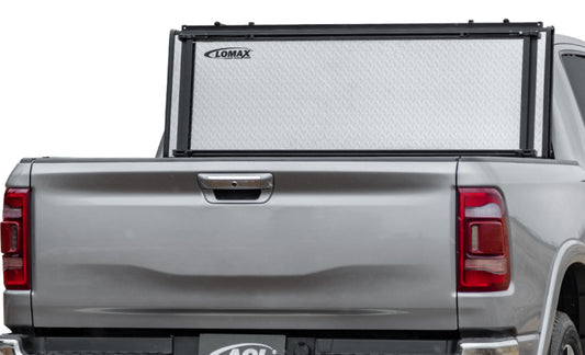 Access Ram 1500 6ft 4in Bed with RamBox folding hard cover in diamond plate, designed for durability and secure truck bed protection.