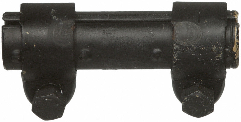Moog Dodge D250 1989-1993 tie rod assembly showing metal rod with rubber boot and connection ends for steering system.