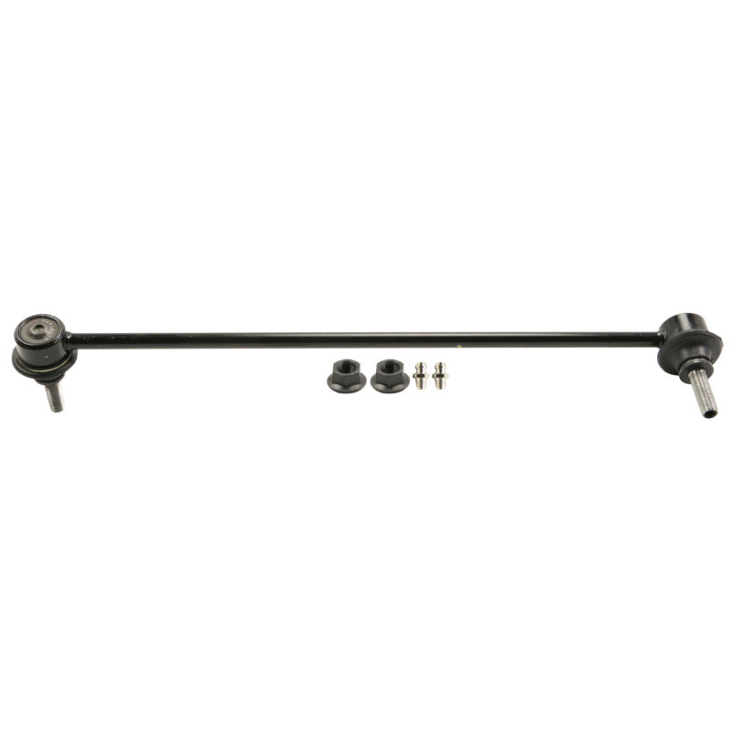 Moog Chevrolet Camaro 2010-2011 front left sway bar endlink kit, sturdy stabilizer bar link for vehicle suspension.