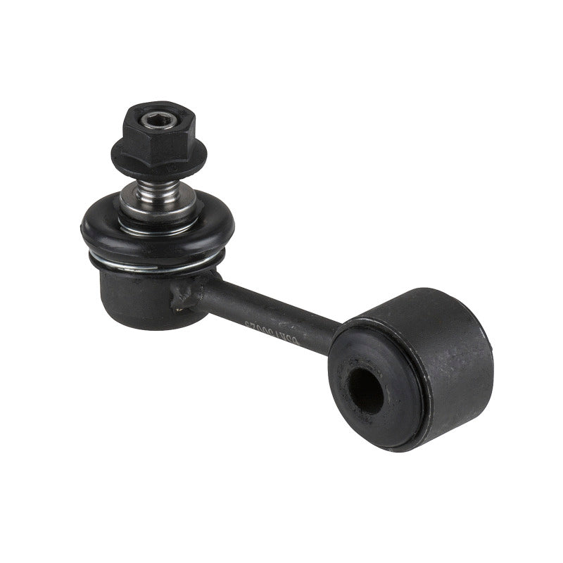 Moog rear sway bar endlinks for 2006-2012 Ford Fusion, vehicle suspension upgrade, showing the sway bar links attached to the car.