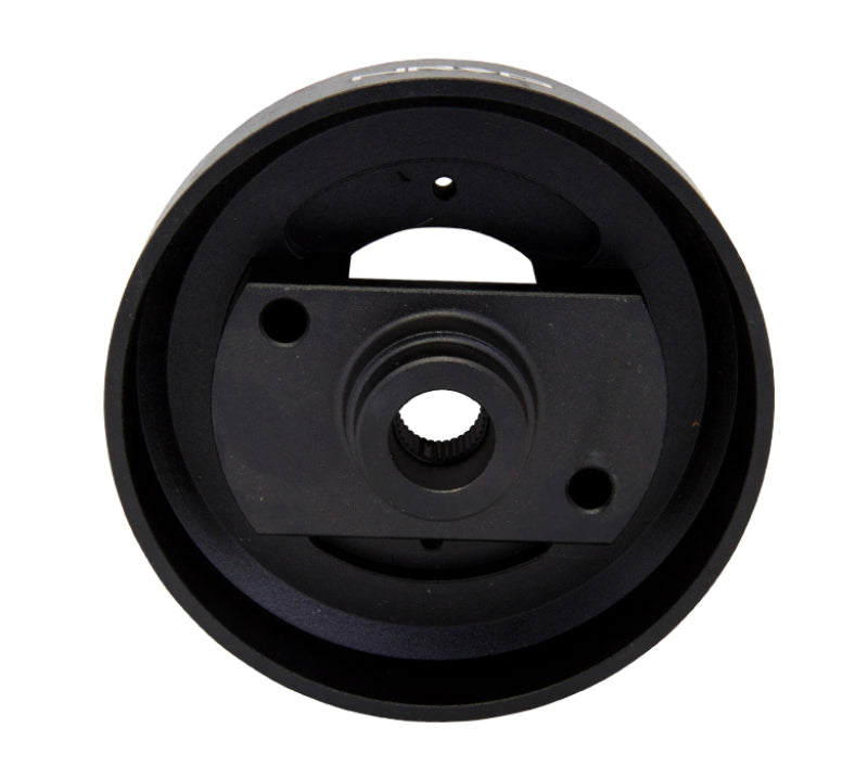 NRG Short Hub Adapter for 2008+ Subaru WRX and STi, includes SRS clock spring and resistors, for steering wheel installation