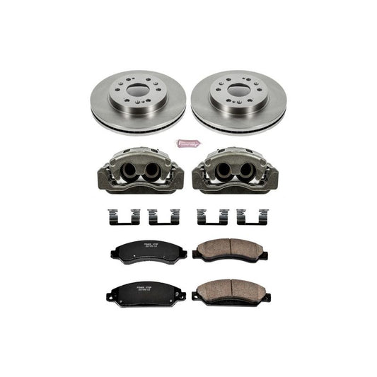 PowerStop OE brake calipers for 2007 GMC Yukon XL 1500 front Autospecialty kit with calipers and components.