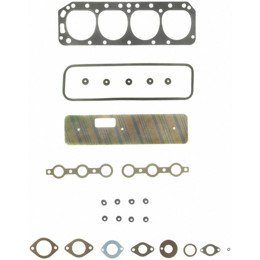 Fel-Pro HS 7761 B-2 engine cylinder head gasket set showing multiple gaskets and sealing components for automotive repair.