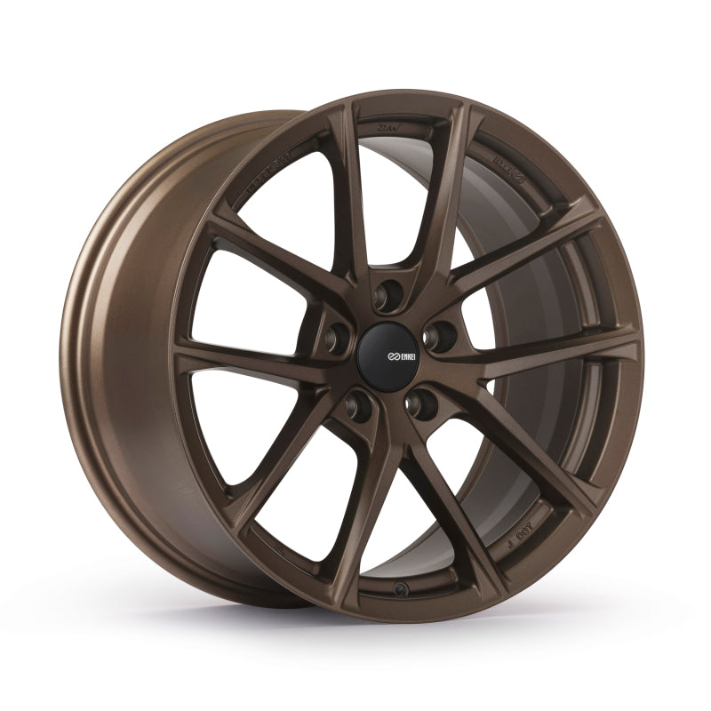 Enkei Helix 20x9in / 5x112 BP / 40mm Offset / 72.6mm Bore - Matte Bronze Wheel