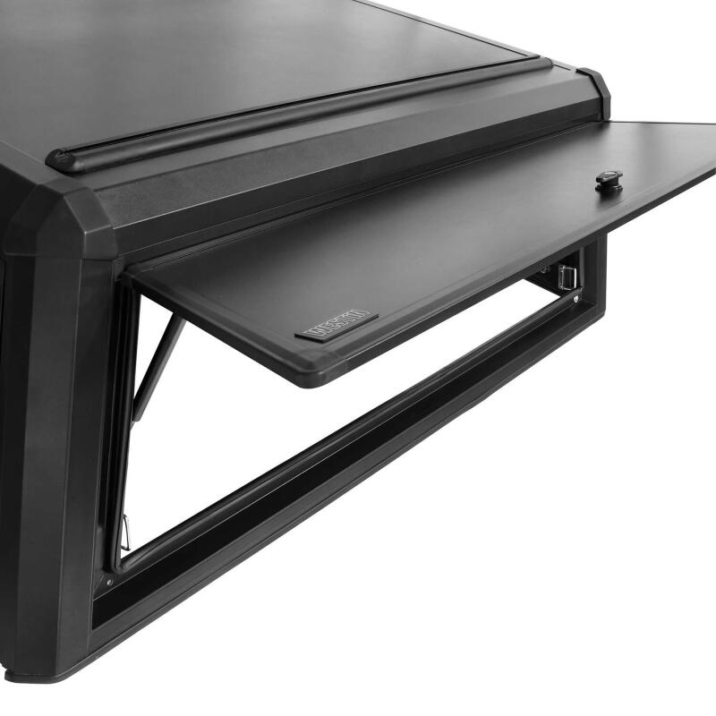 Westin EXP Truck Cap COMPLETE KIT A + B (22-25 Toyota Tundra CC 5.5ft. Bed) - Black