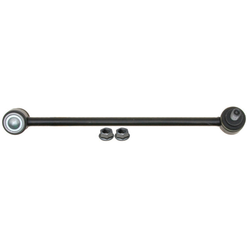 Moog front right sway bar endlink for Mercedes-Benz C250 (2010-2015) showing the metal link with mounting bushings.