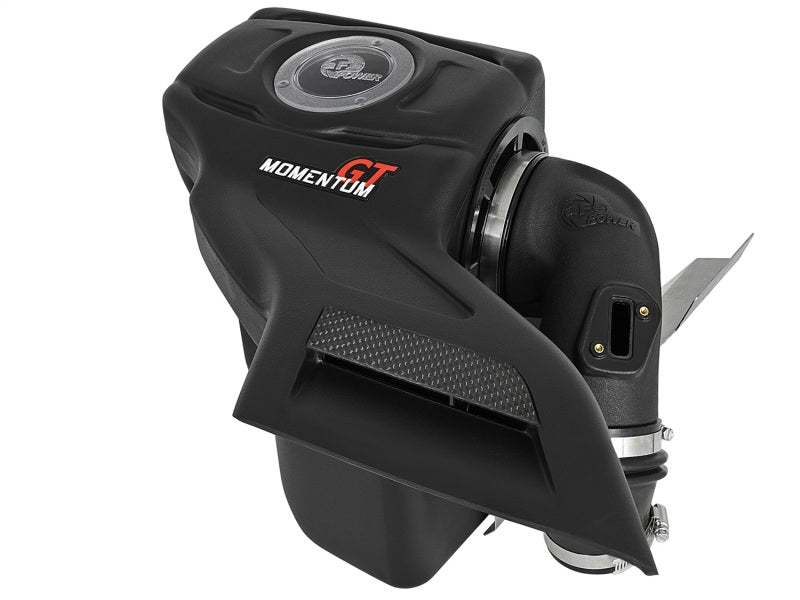 aFe Momentum GT Pro Dry S Stage-2 cold air intake for 2009-2016 Audi A4 B8 with 2.0L engine, showing the intake system and filter.