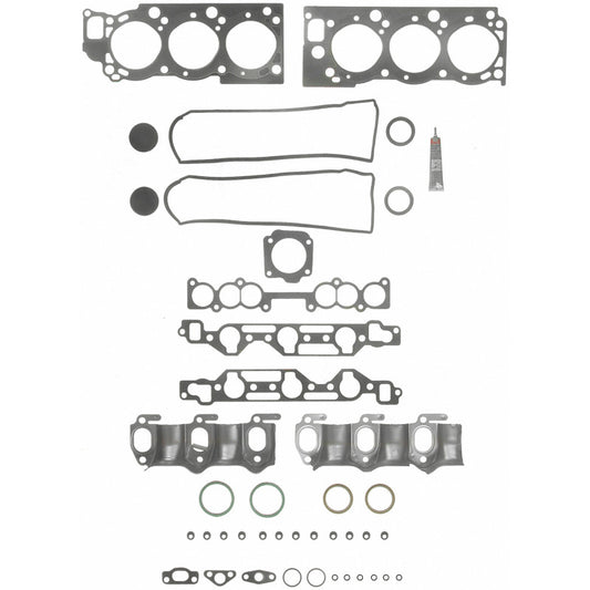 Fel-Pro Toyota 4Runner HS 9728 PT-1 PermaTorque engine cylinder head gasket set showing multiple gaskets and sealing components