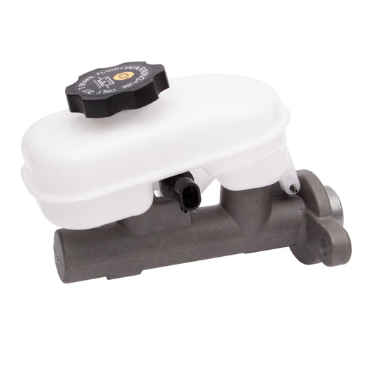 DFC Cadillac CTS brake master cylinder for 2003-2004 models, showing the black metal component with mounting ports.