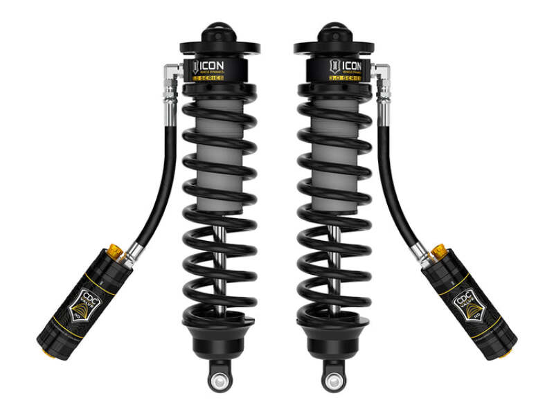 ICON 05-26 Ford F-250/350 SD 4WD coilover conversion kit with bolt-in 3.0 Series VS RR CDCV components, detailed image.