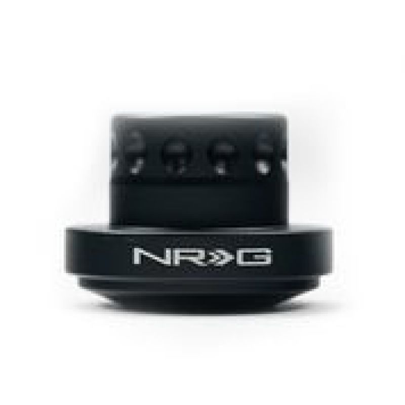 NRG short hub adapter for 95-98 BMW M3/Z3 and 91-98 318/325/328, matte black steering wheel hub for BMW models.