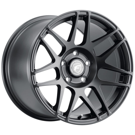 Forgestar F14 17x10 cast beadlock wheel in gloss black, 6x135 bolt pattern, ET42 offset, 7.15-inch backspacing