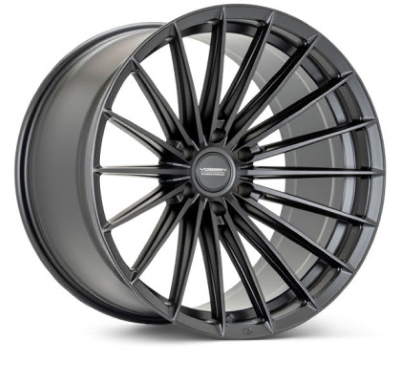 Vossen HFX-4 forged wheel 21x13 inches, satin black finish, 5x120 bolt pattern, ET15 offset, super deep lip design