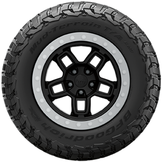 BFGoodrich Mud-Terrain T/A KM3 37x12.50R18 off-road UTV tires with rugged tread pattern and sidewall details.