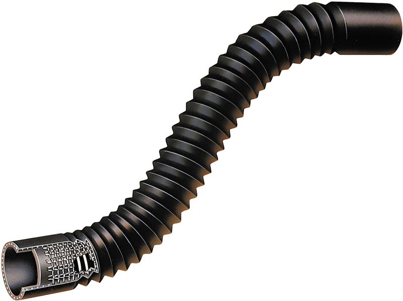 Gates 68-74 MG MGB 4-Cyl. 110 Lower - Pipe To Rad. Flexible Coolant Hose (Standard)