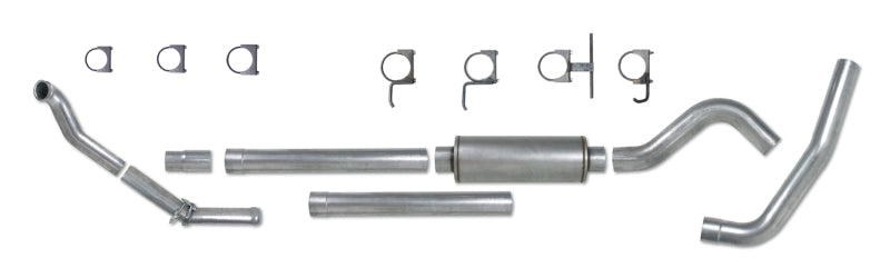 Diamond Eye Performance 4-inch turbo back single catback exhaust system for 94-97 Ford F250/F350 7.3L PowerStroke engine