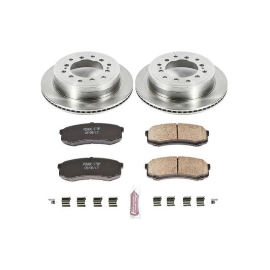 PowerStop OE rear brake kit for Lexus GX460 2010-2019, including brake calipers and pads for reliable stopping power