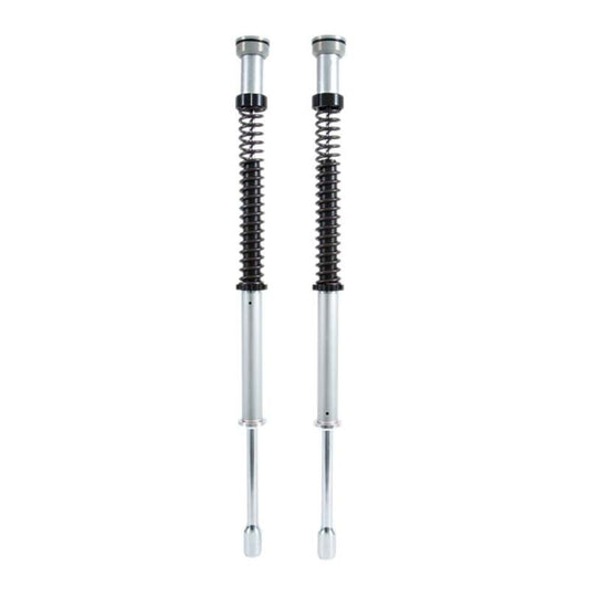 Ohlins FXD Harley Dyna Showa NIX 22 cartridge fork kit with springs, for improved suspension performance.